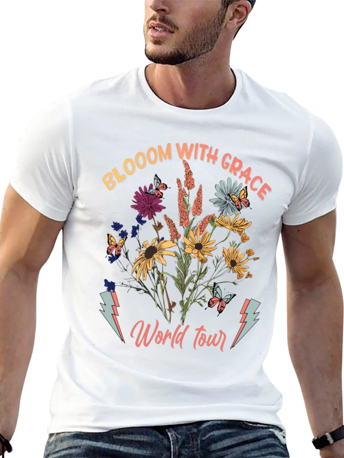 Bloooom With Grace World Tour Graphic Tee