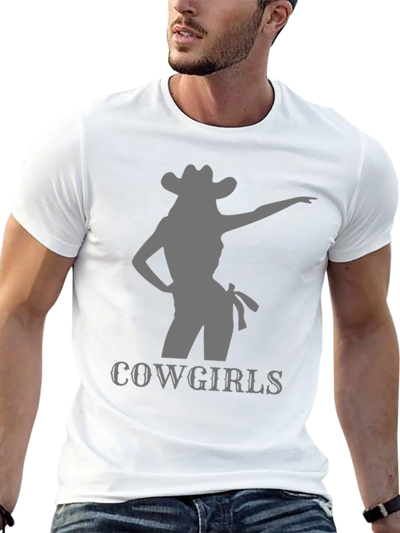 Cowgirls Graphic Tee - Western Style Black T-Shirt
