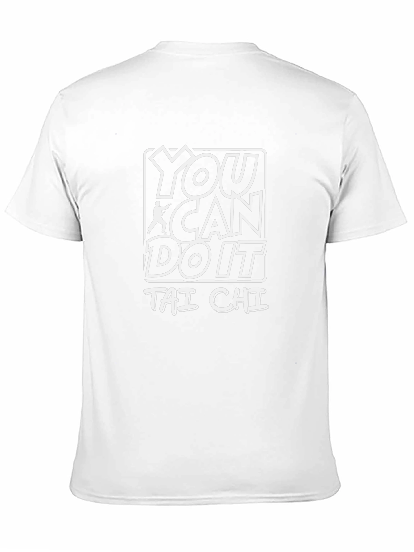Tai Chi Graphic Tee - You Can Do It!