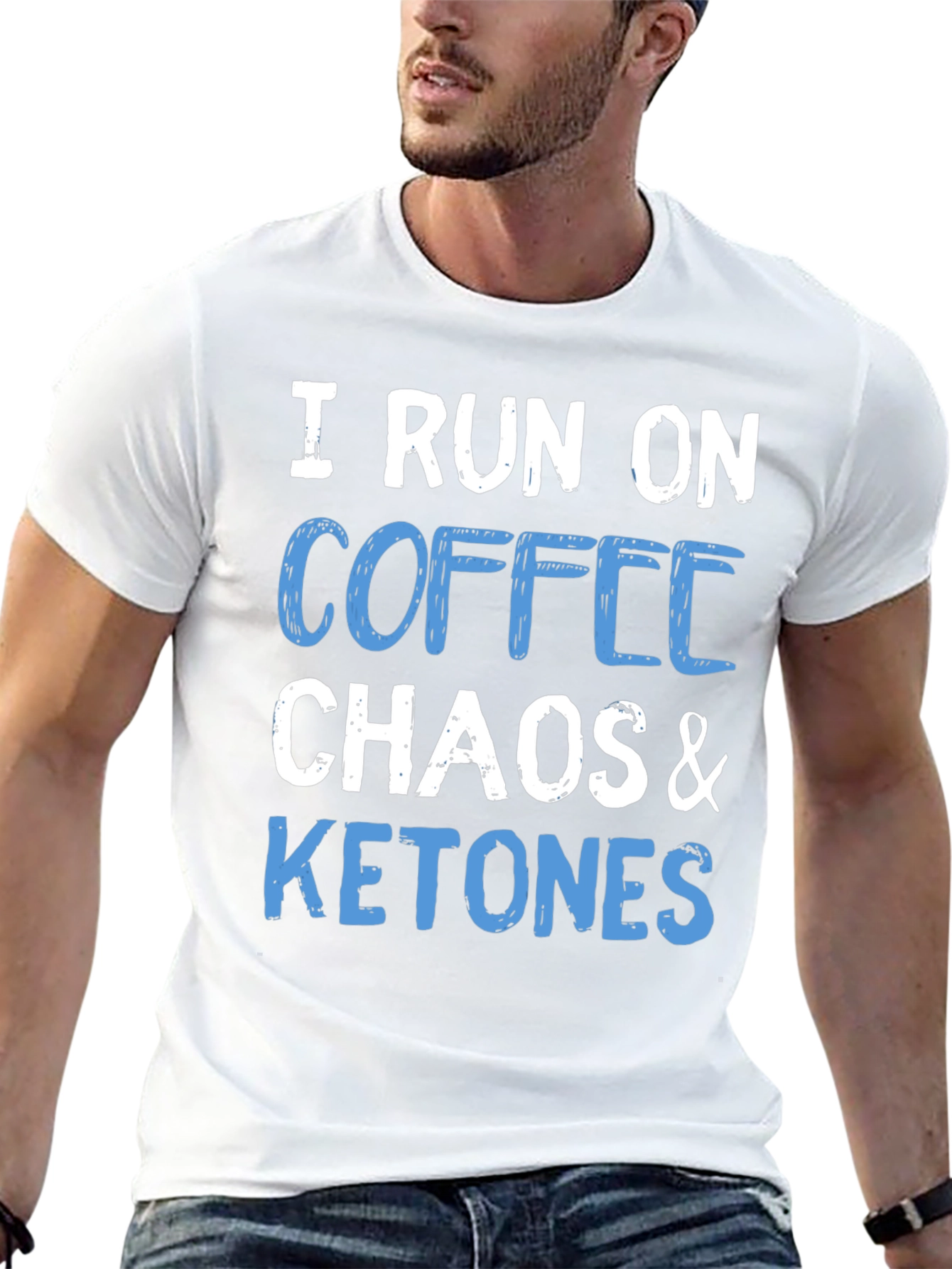 I Run On Coffee Chaos & Ketones T-Shirt