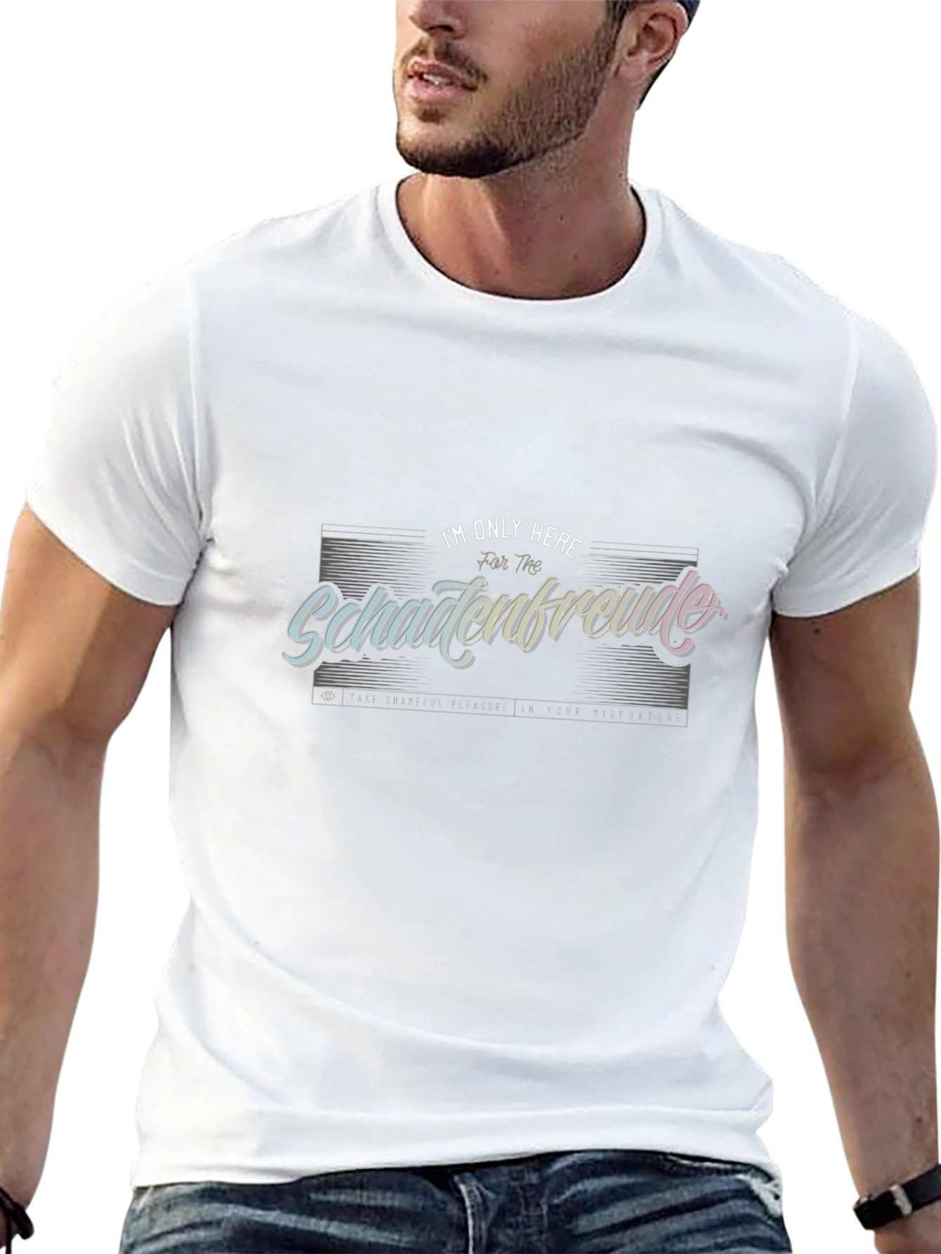 Schadenfreude Graphic T-Shirt - Unisex Casual Tee