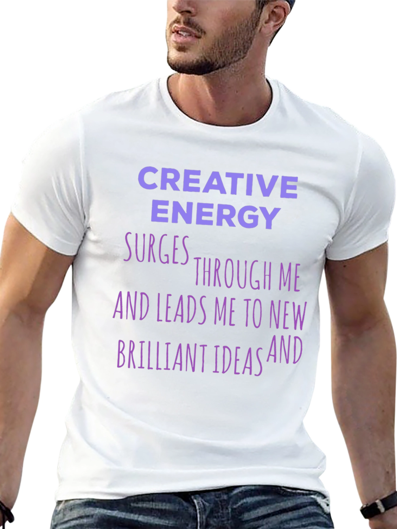 Creative Energy T-Shirt - Inspiring Graphic Tee