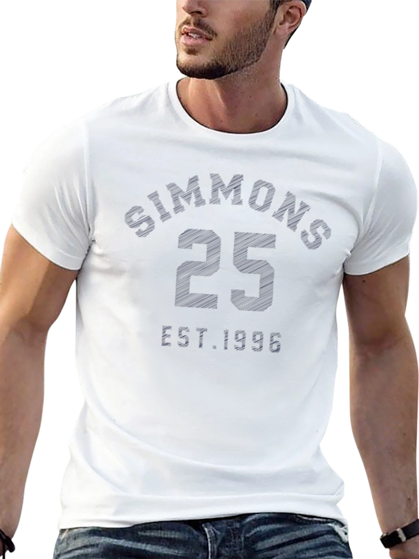Simmons 25 Est. 1996 Black T-Shirt