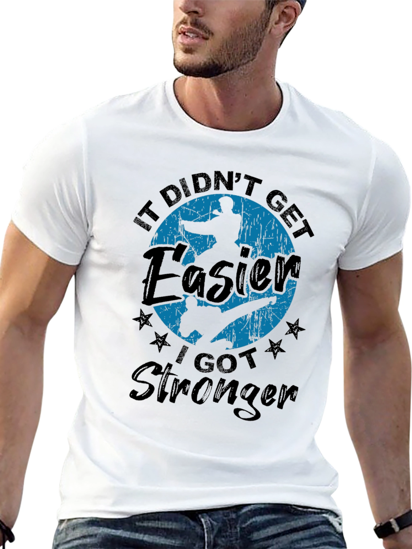 Motivational Martial Arts Graphic Tee
