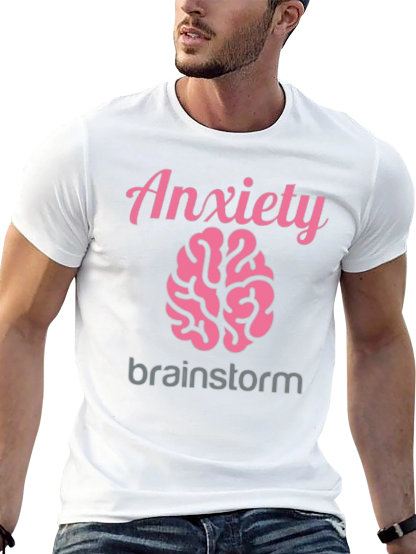 Anxiety Brainstorm T-Shirt - Mental Health Awareness