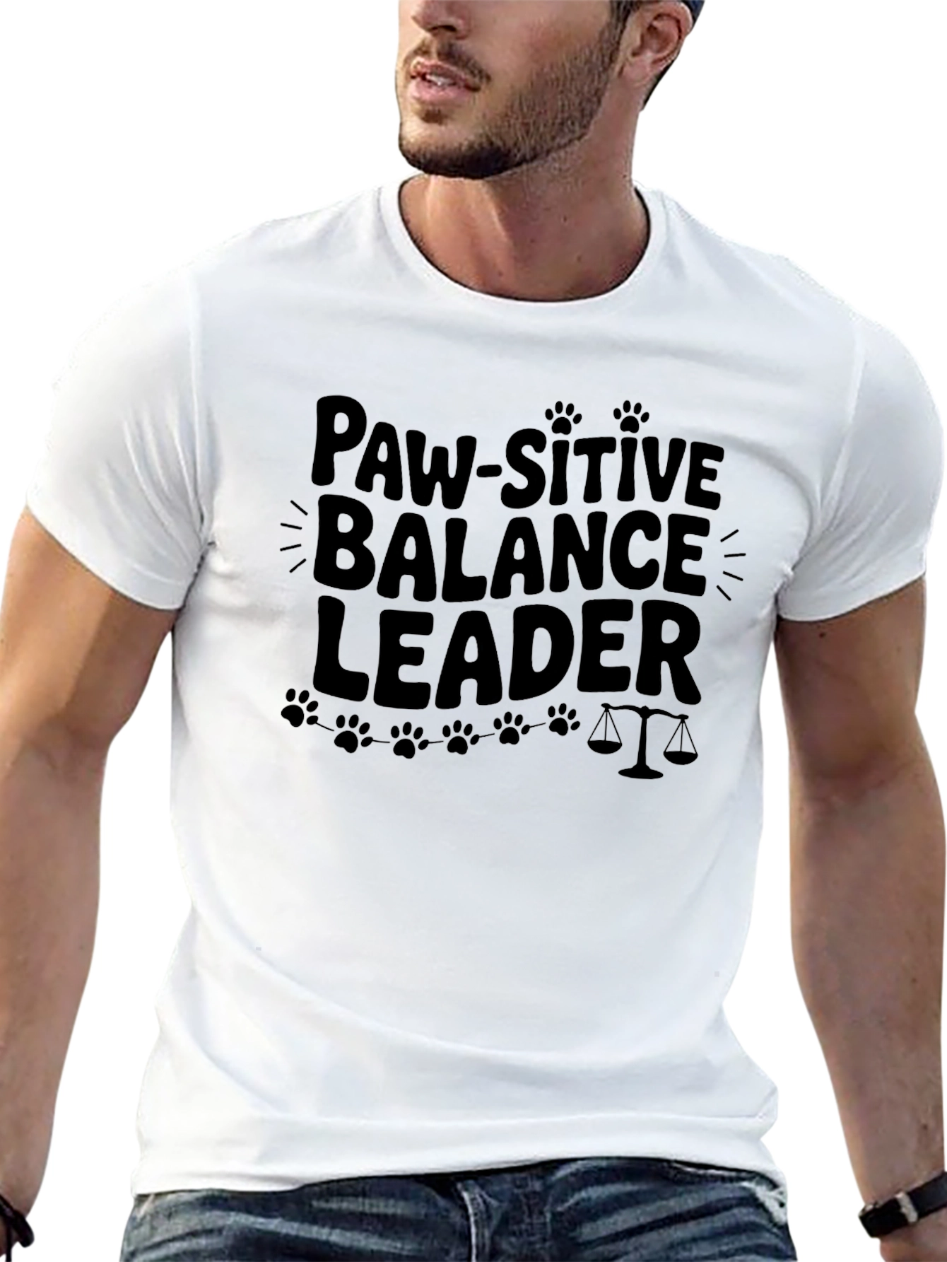 Paw-sitive Balance Leader Graphic Tee