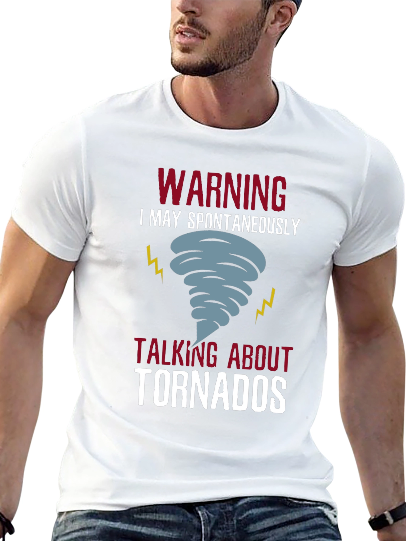 Warning: Spontaneous Tornado Talk T-Shirt