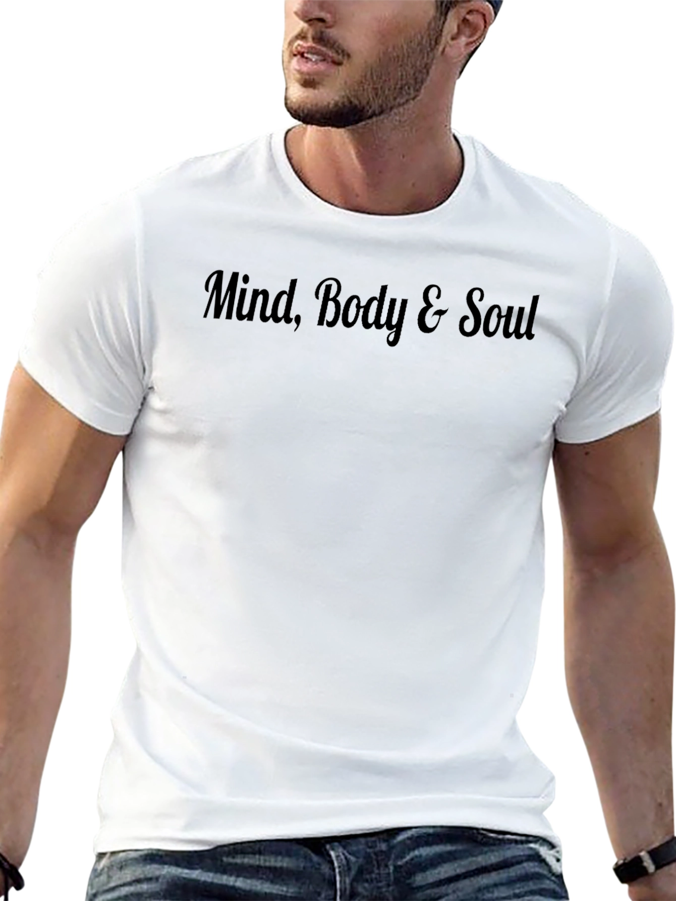Mind Body & Soul Black T-Shirt