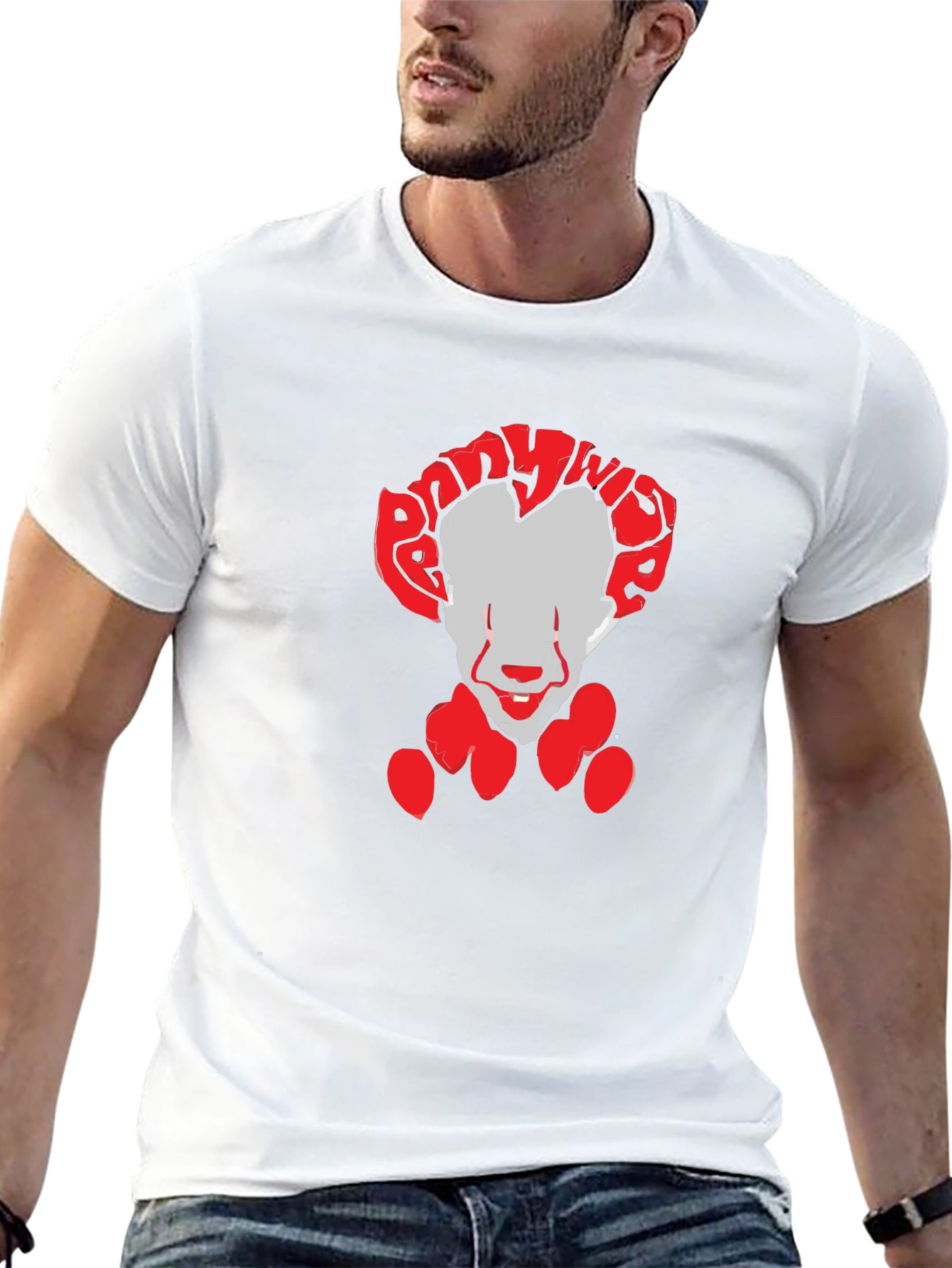 Pennywise Graphic Tee - Black Clown T-Shirt