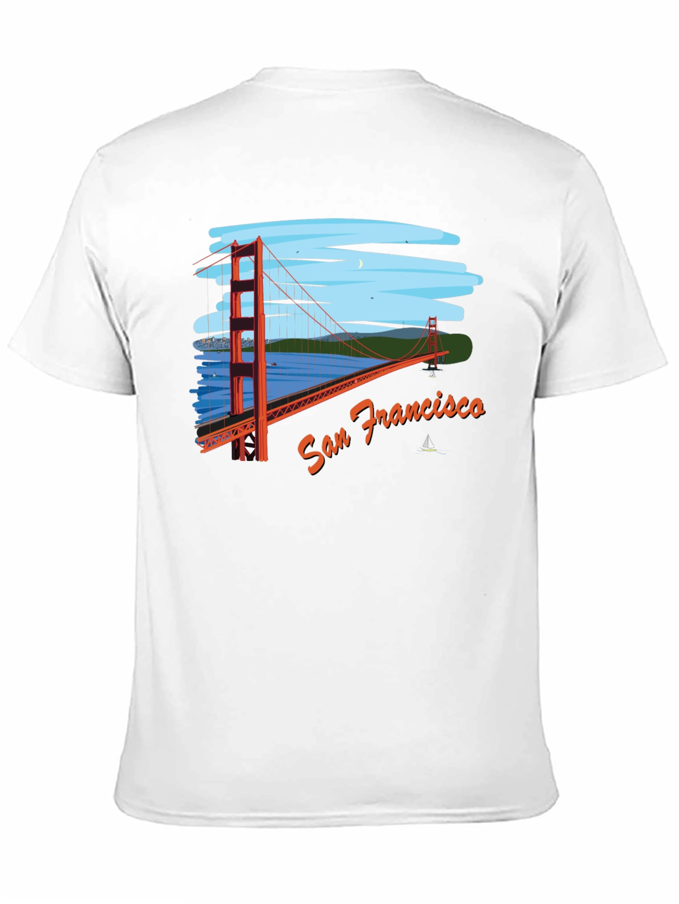 San Francisco Bridge Graphic T-Shirt