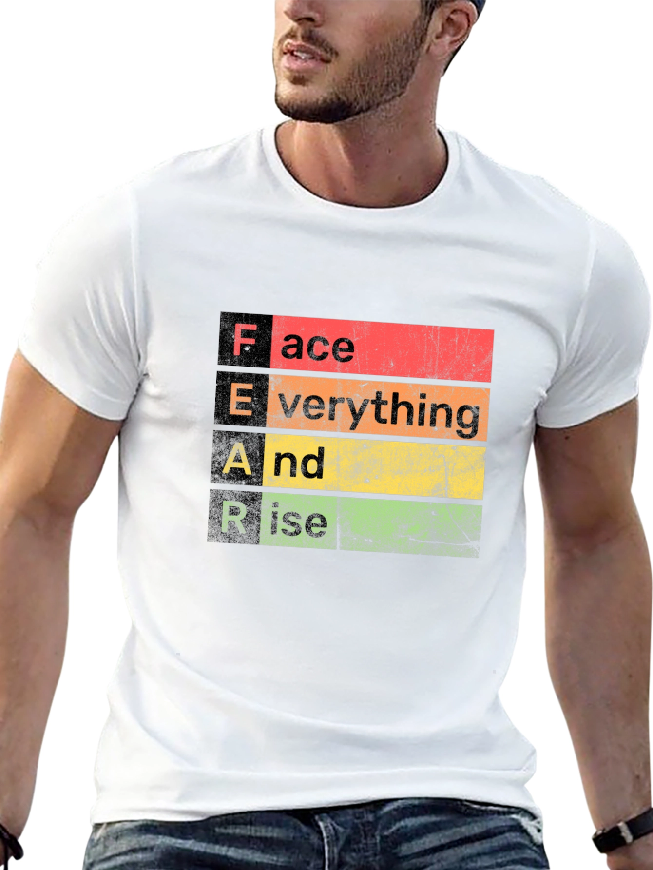 Motivational F.E.A.R. Graphic T-Shirt