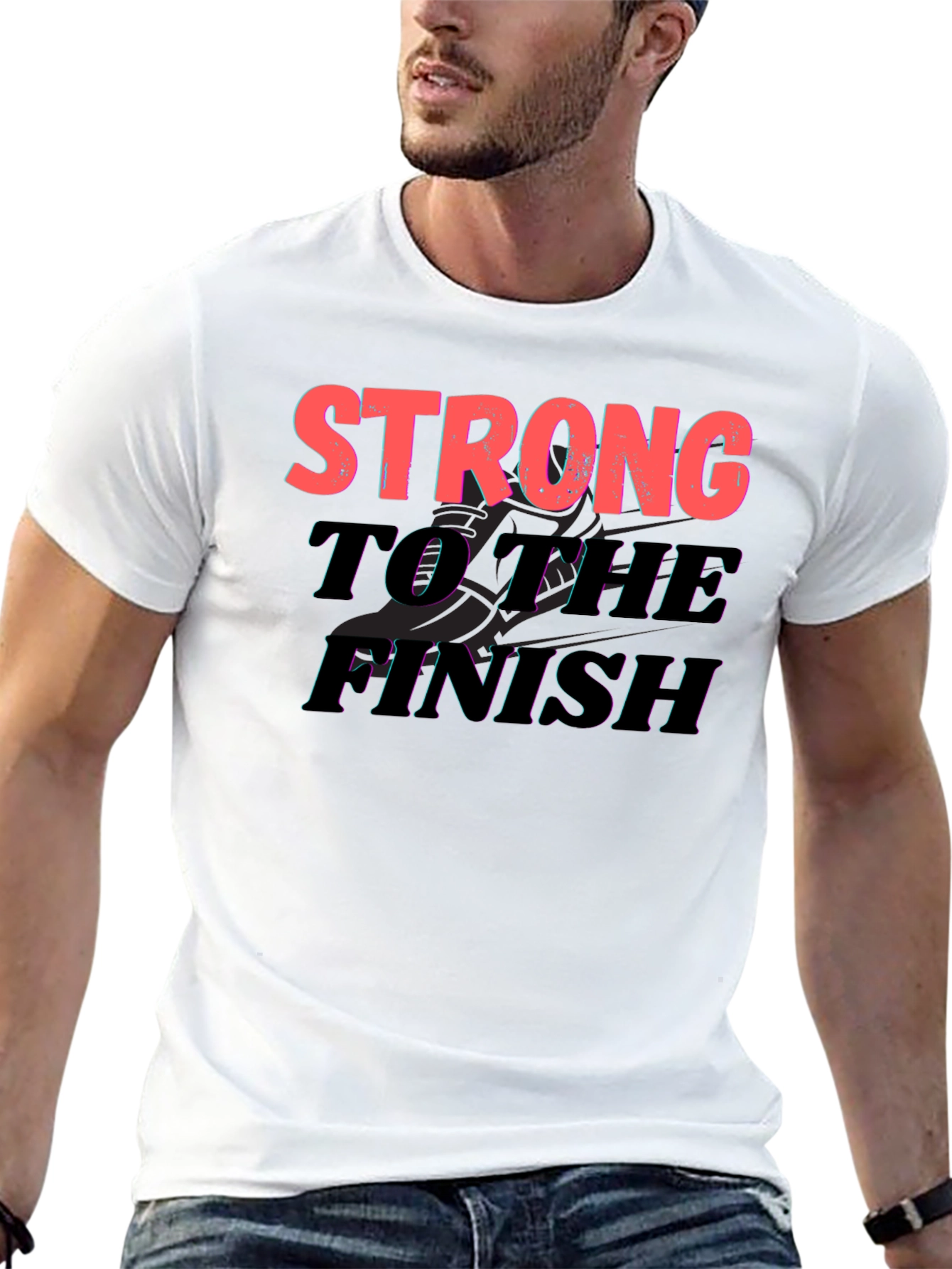 Strong to the Finish Graphic Tee