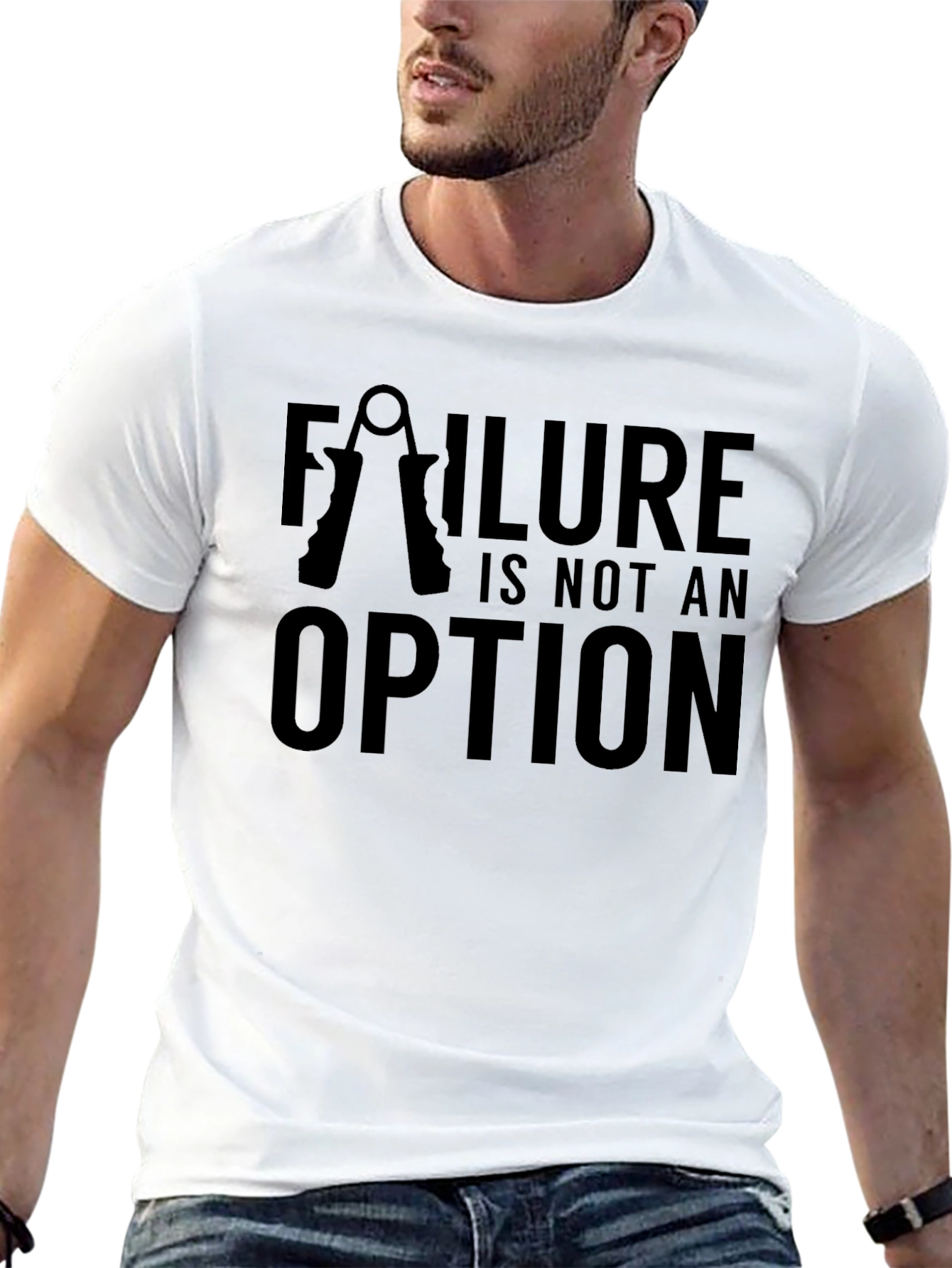Failure Is Not an Option Black T-Shirt