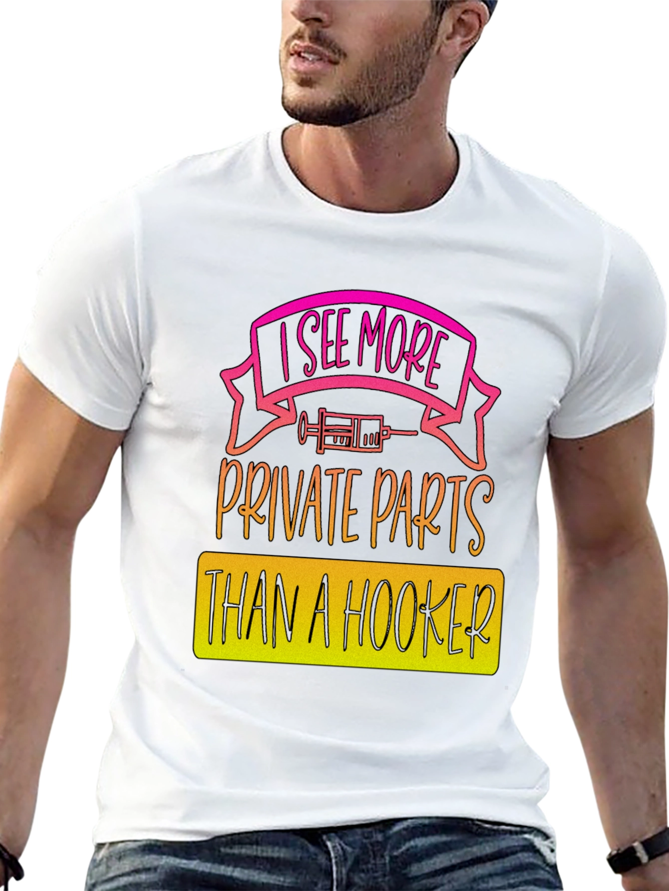 I See More Private Parts T-Shirt