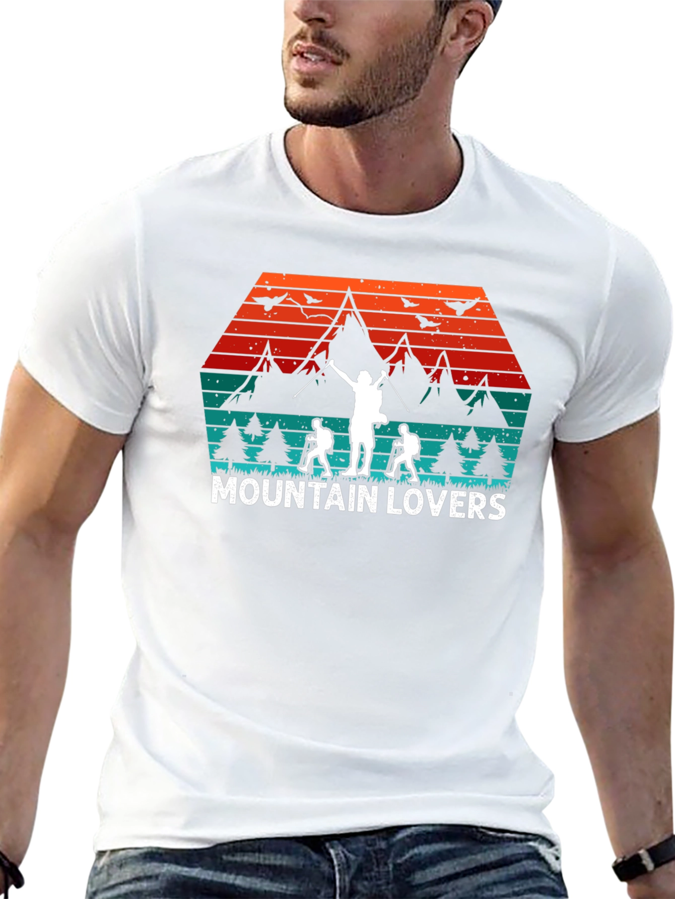 Mountain Lovers Graphic T-Shirt