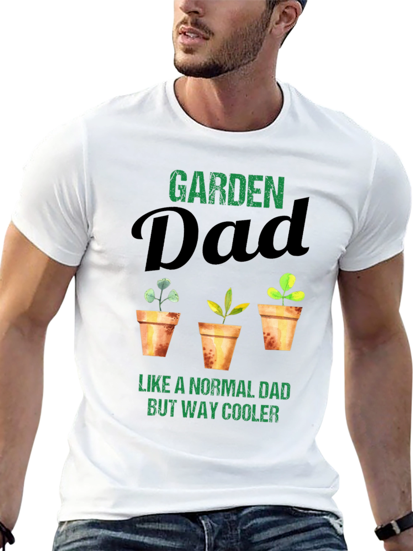 Garden Dad T-Shirt - Cool Gardener Gift