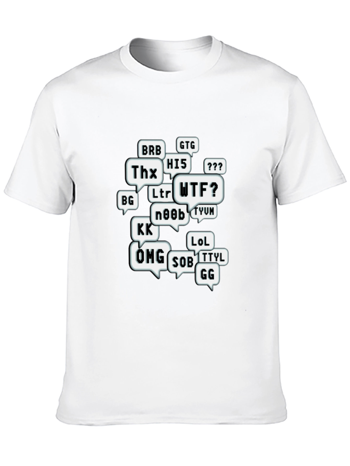 Gamer Acronym T-Shirt - Black