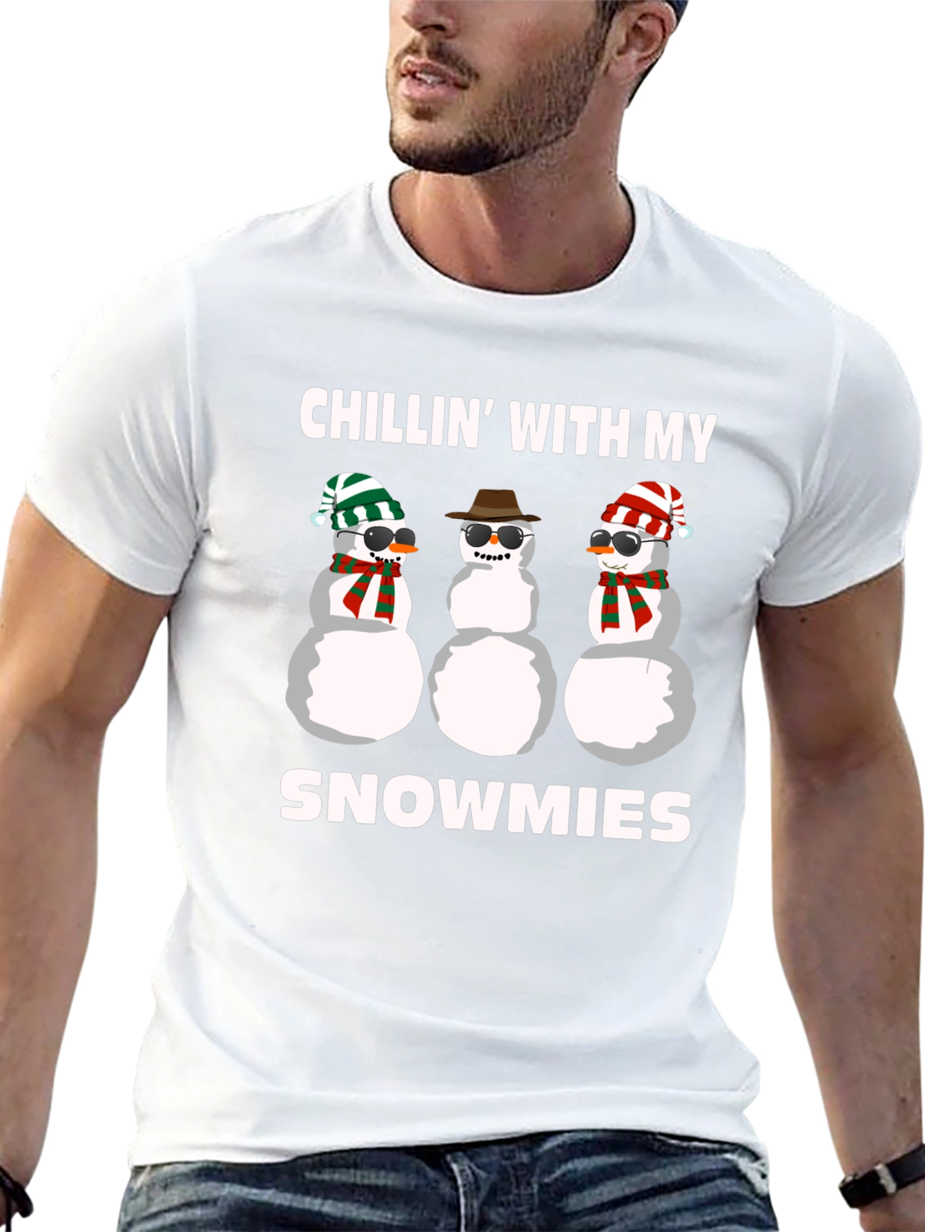 Chillin With My Snowmies T-Shirt