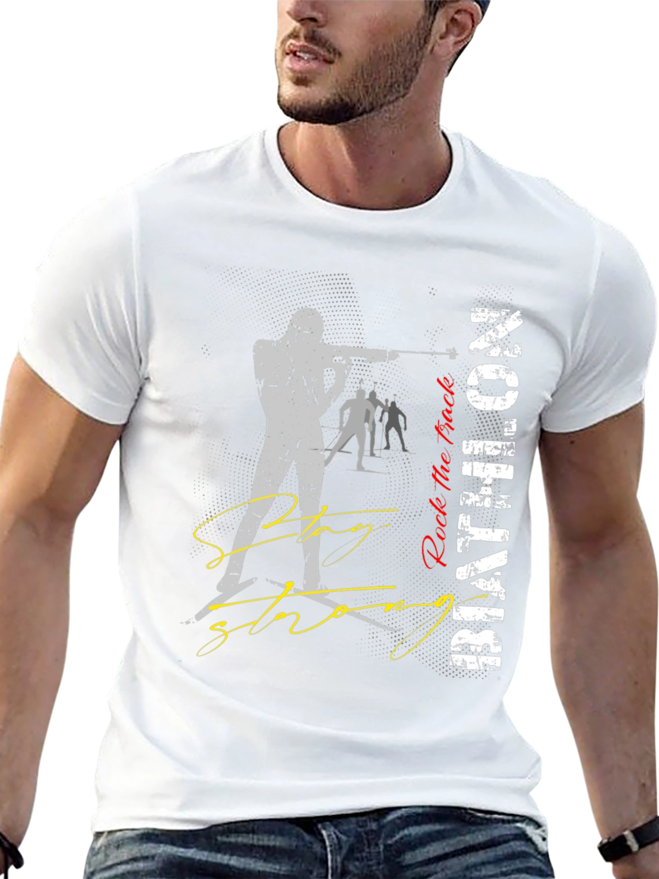 Biathlon Graphic Tee - Rock the Track