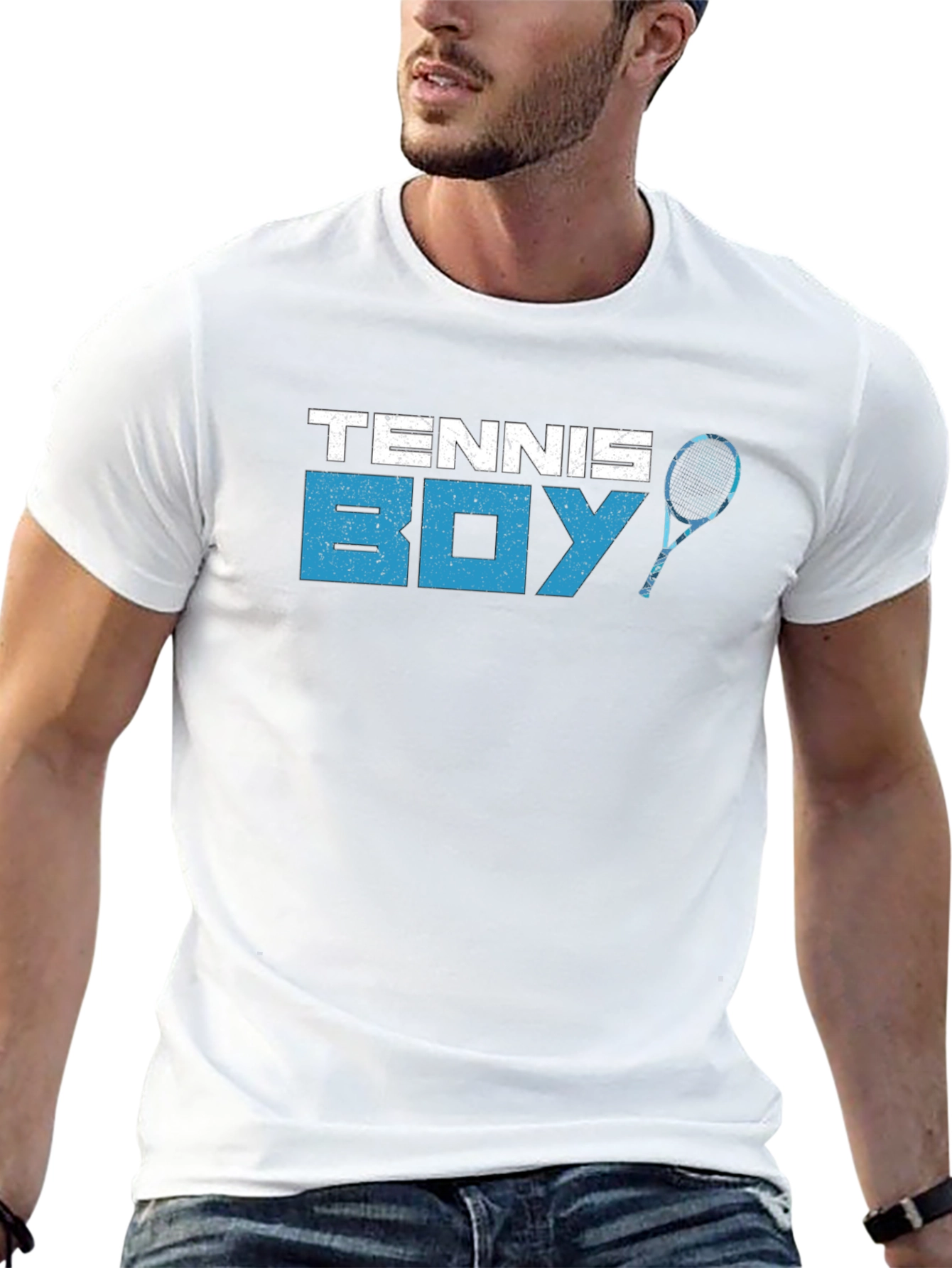 Tennis Boy Graphic T-Shirt