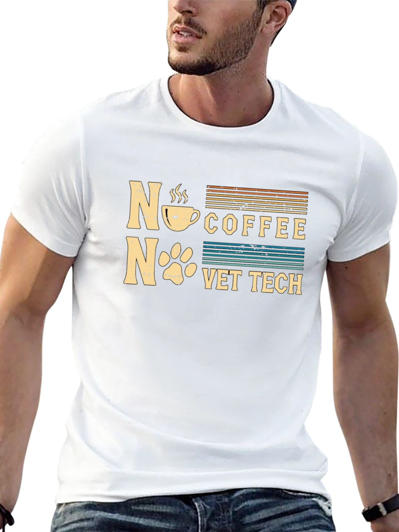 Coffee Vet Tech Graphic T-Shirt