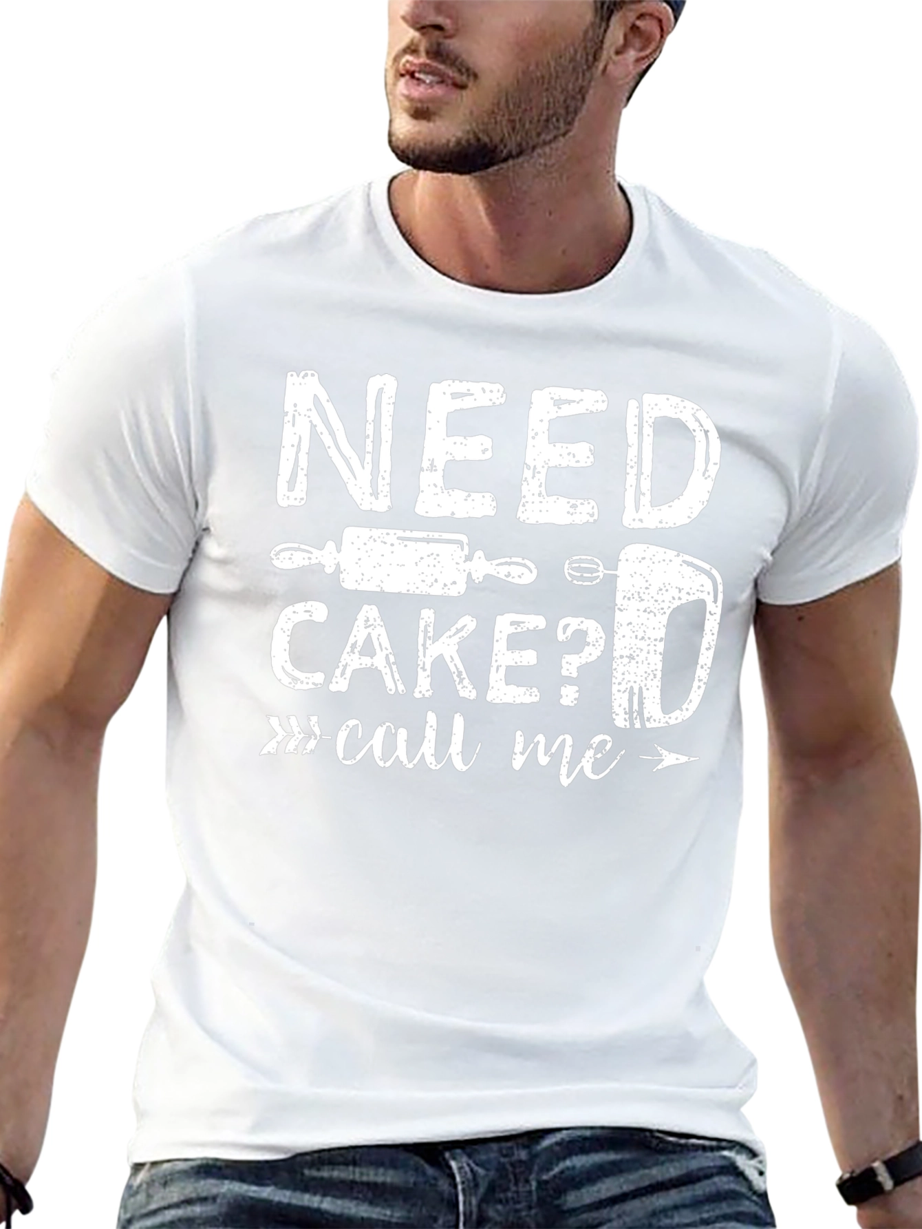 Need Cake? Call Me T-Shirt - Baker Gift
