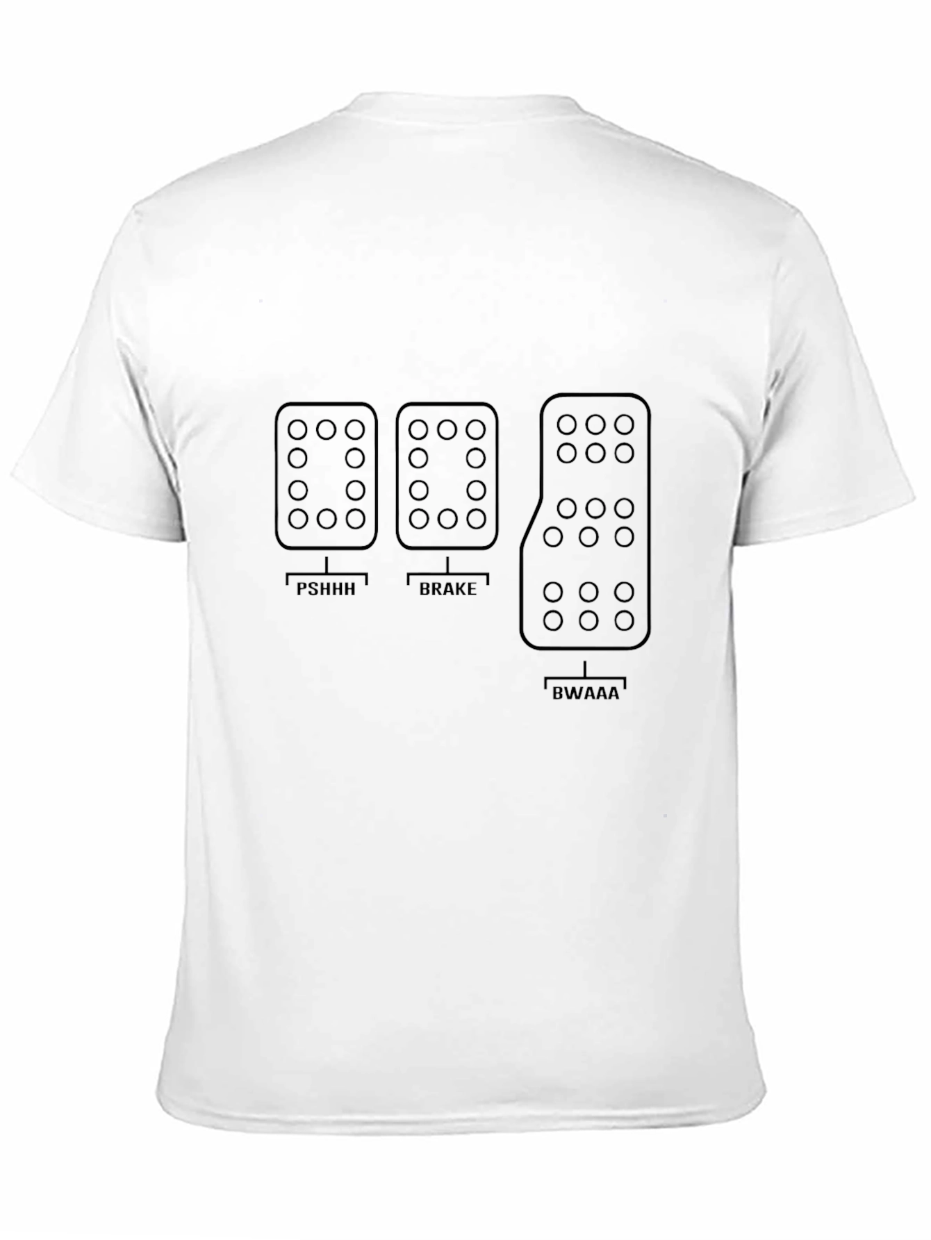 Funny Car Pedal T-Shirt