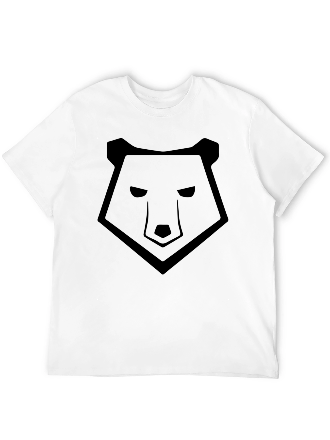 Bear Graphic Tee - Mens Black T-Shirt