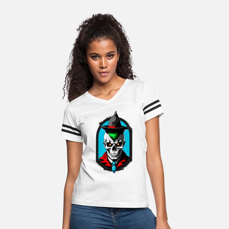 A student of magic with skull and pointed hat