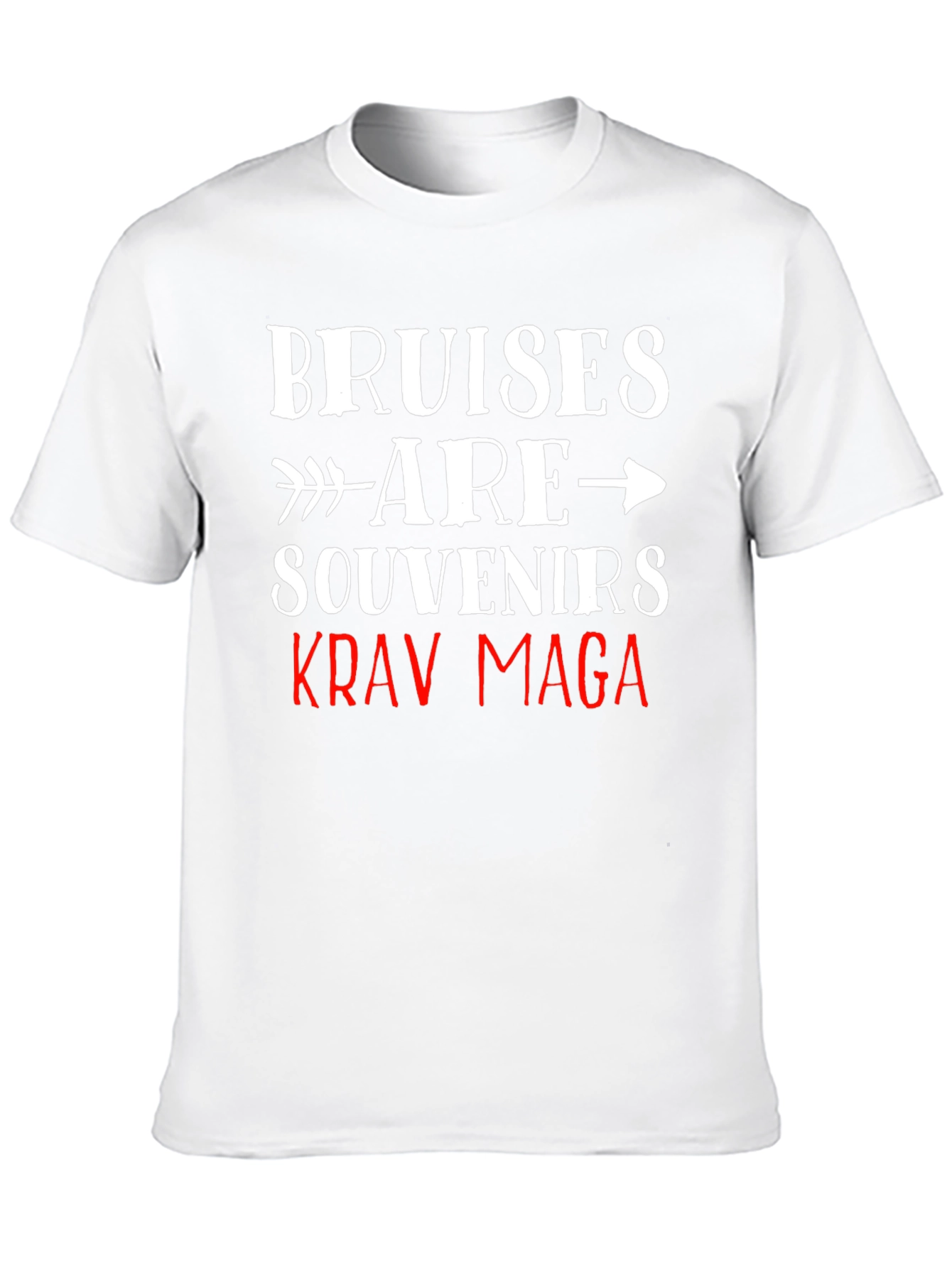 Bruises are Souvenirs Krav Maga T-Shirt