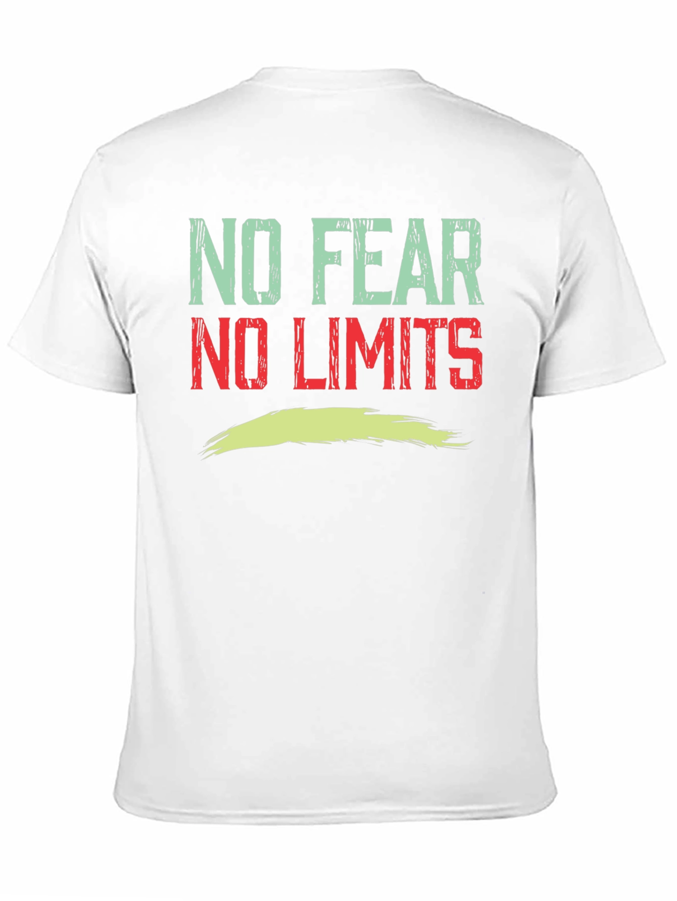 No Fear No Limits Graphic Tee - Black