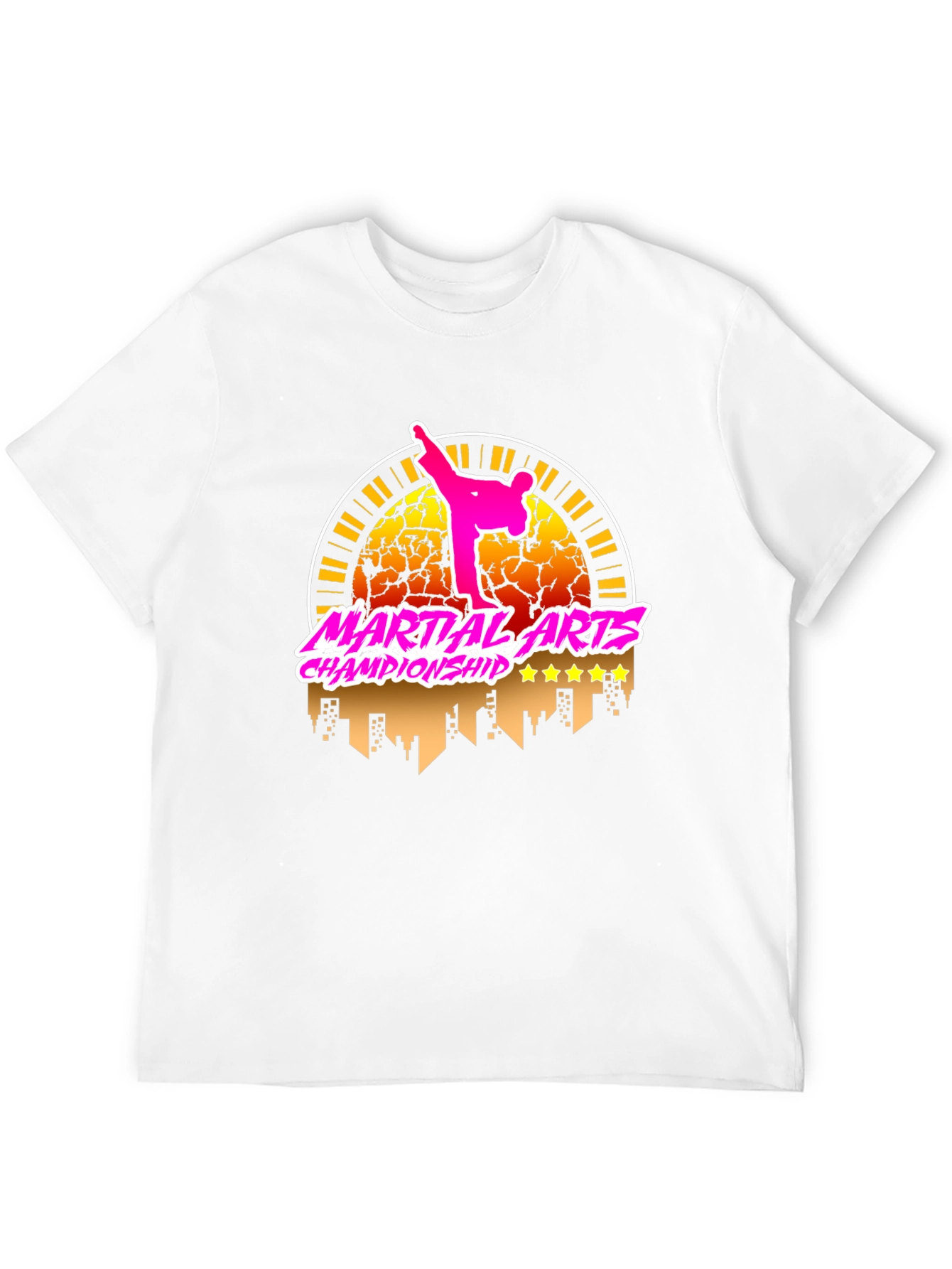 Martial Arts Championship Black T-Shirt