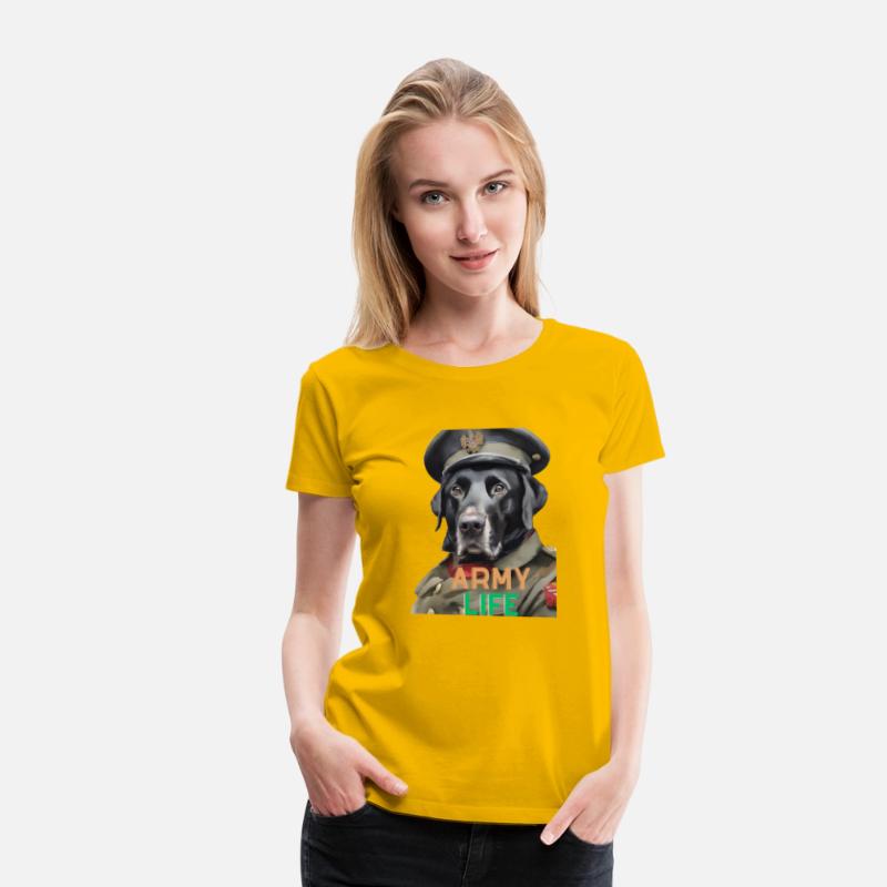 Army Life Black Labrador