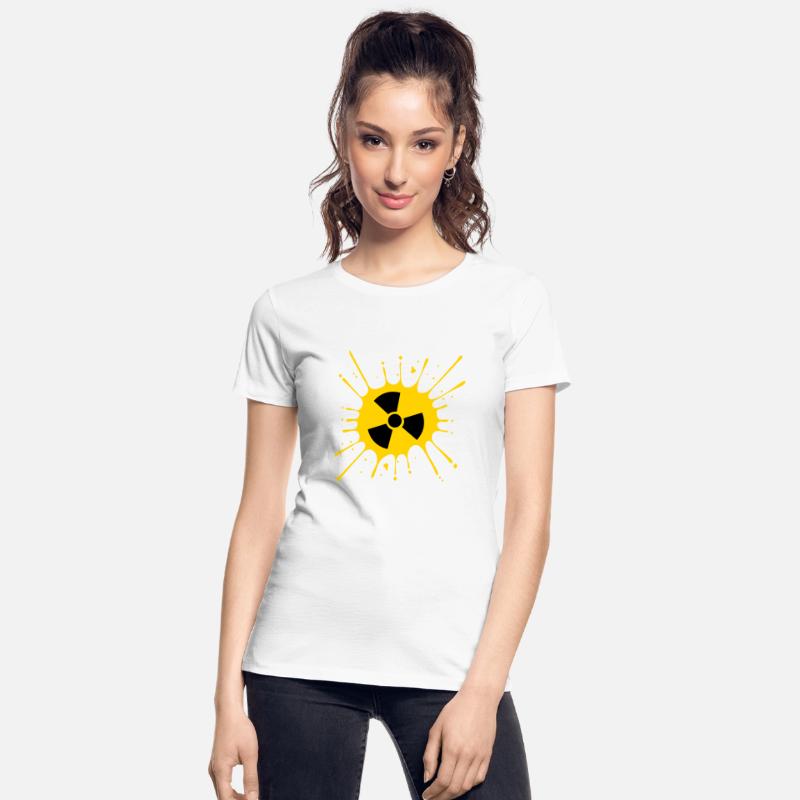 atomic symbol radioactive warning caution note rad