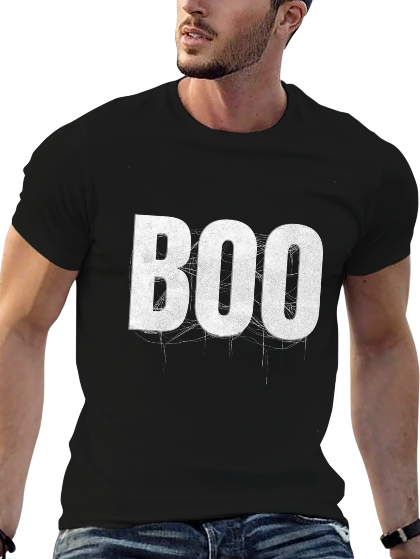 Boo Graphic T-Shirt - Halloween Style