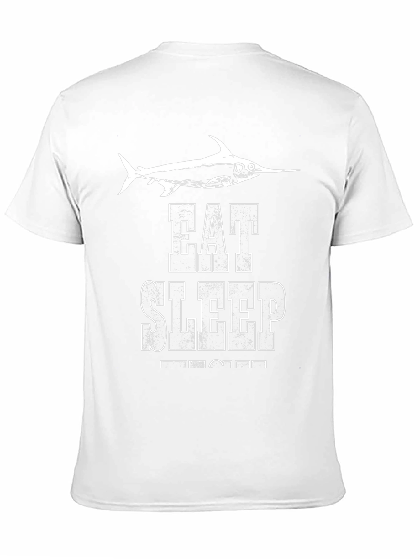 Eat Sleep Marlin T-Shirt Funny Fishing Tee