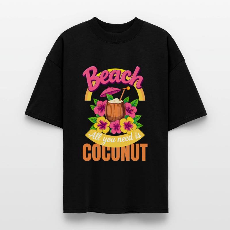 Beach All You Need Is Coconut Design