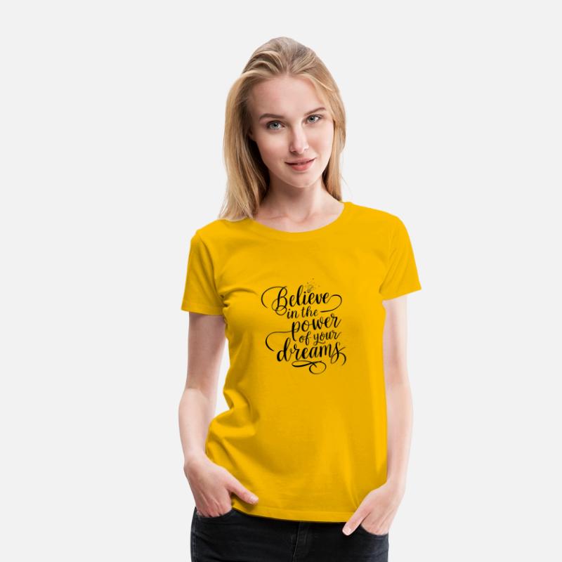Believe in the Power Motivational T shirts and mug