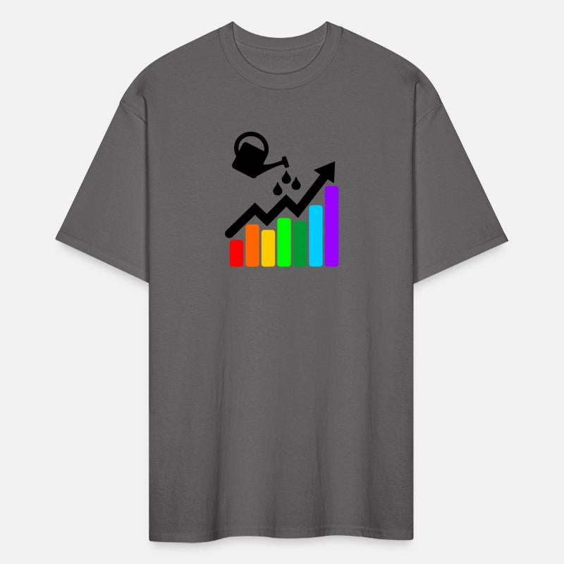Better results colored graph and watering can