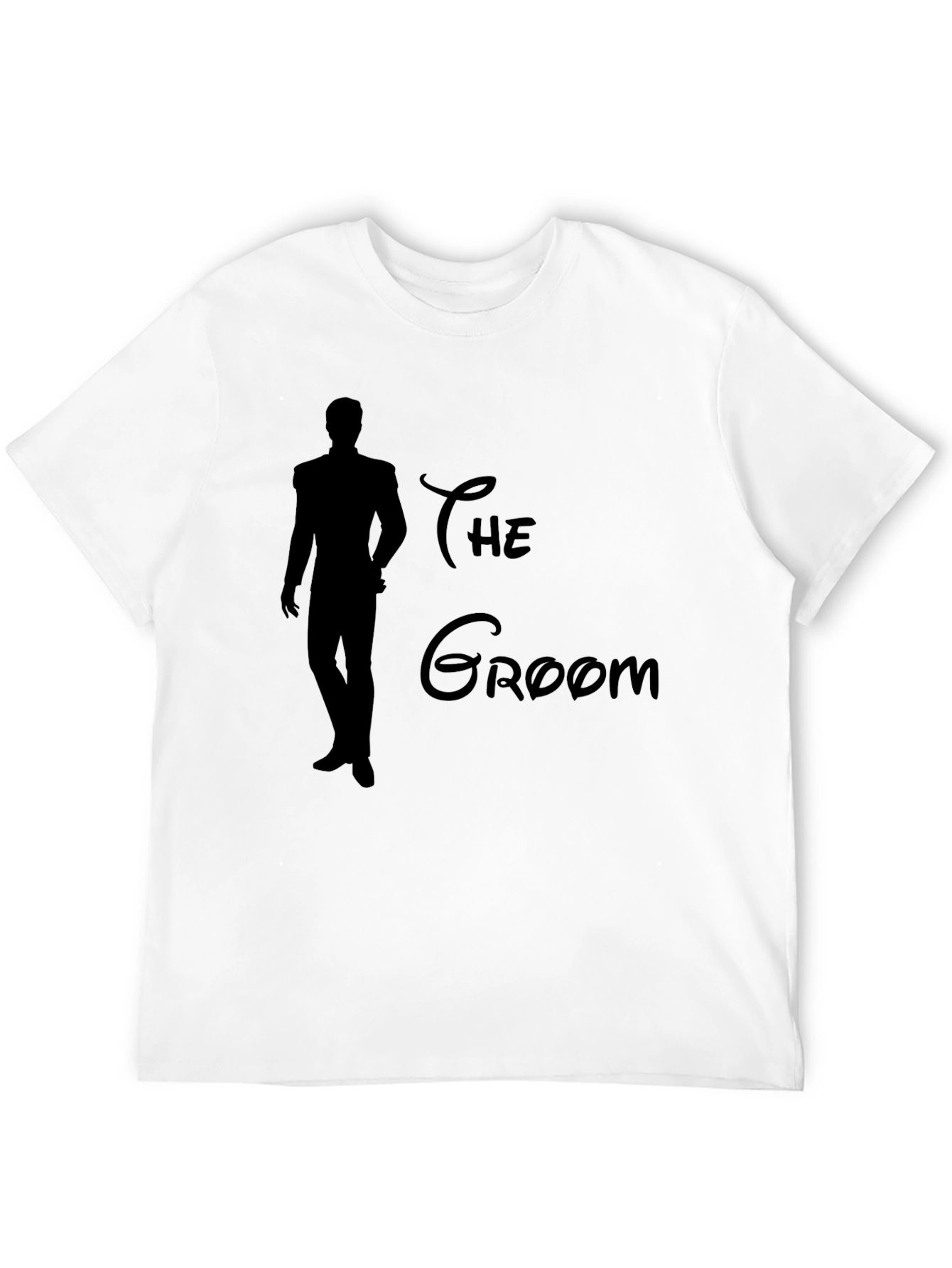The Groom Black Graphic Tee