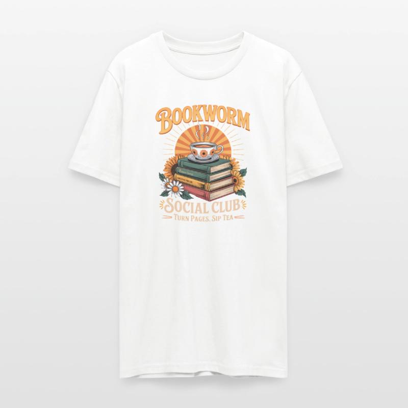 Bookworm Social Club Reading Lover