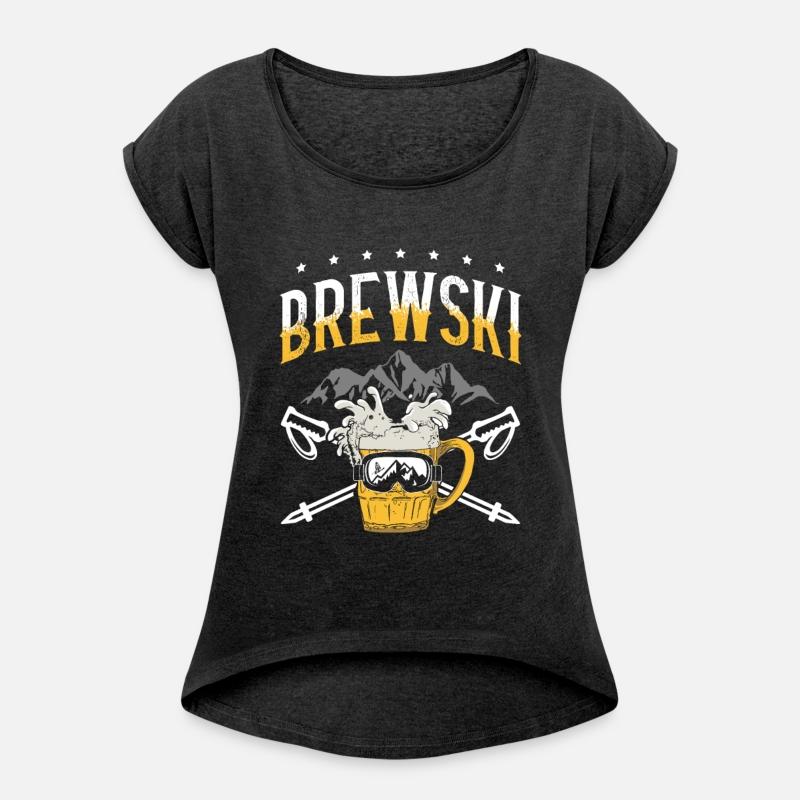 Brewski Beer Drinker Skiing Ice Ski Winter Sport