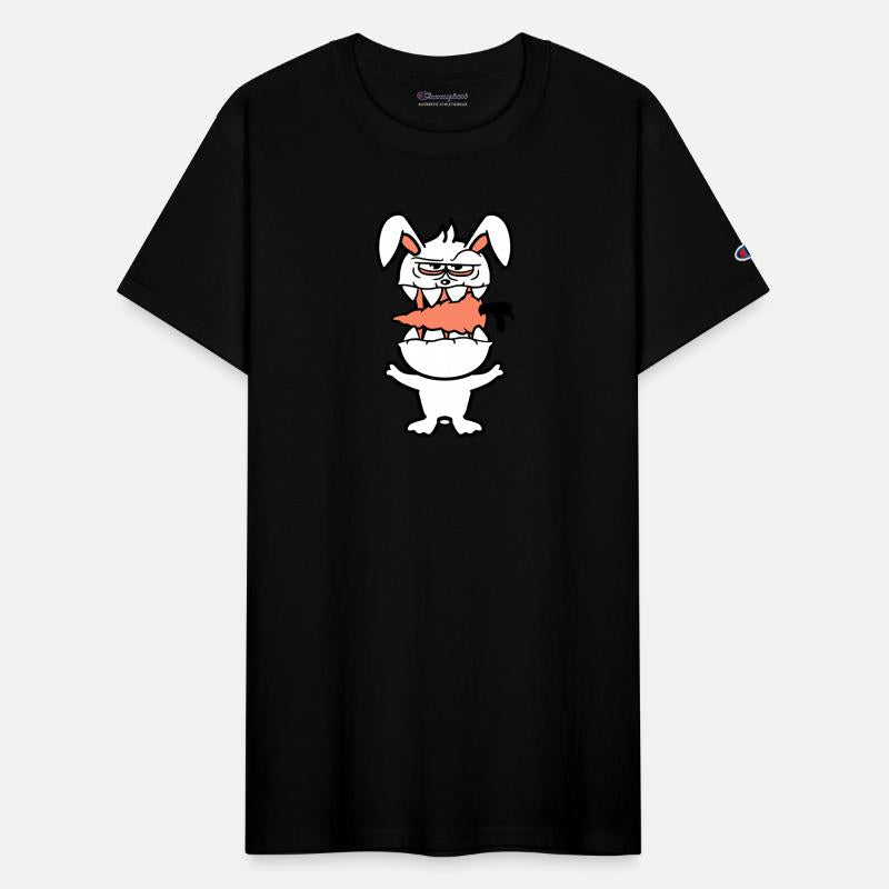Bunny Monster Evil Carrot Halloween Horror Eating