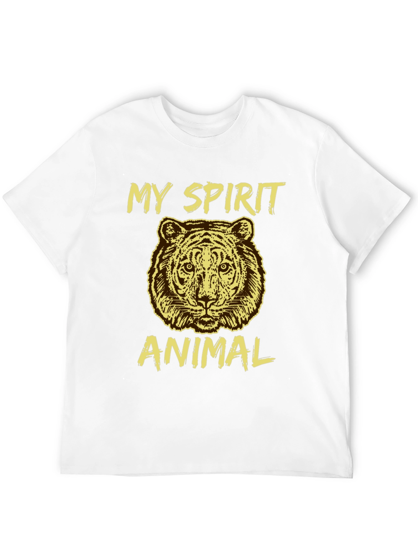My Spirit Animal Tiger Graphic T-Shirt