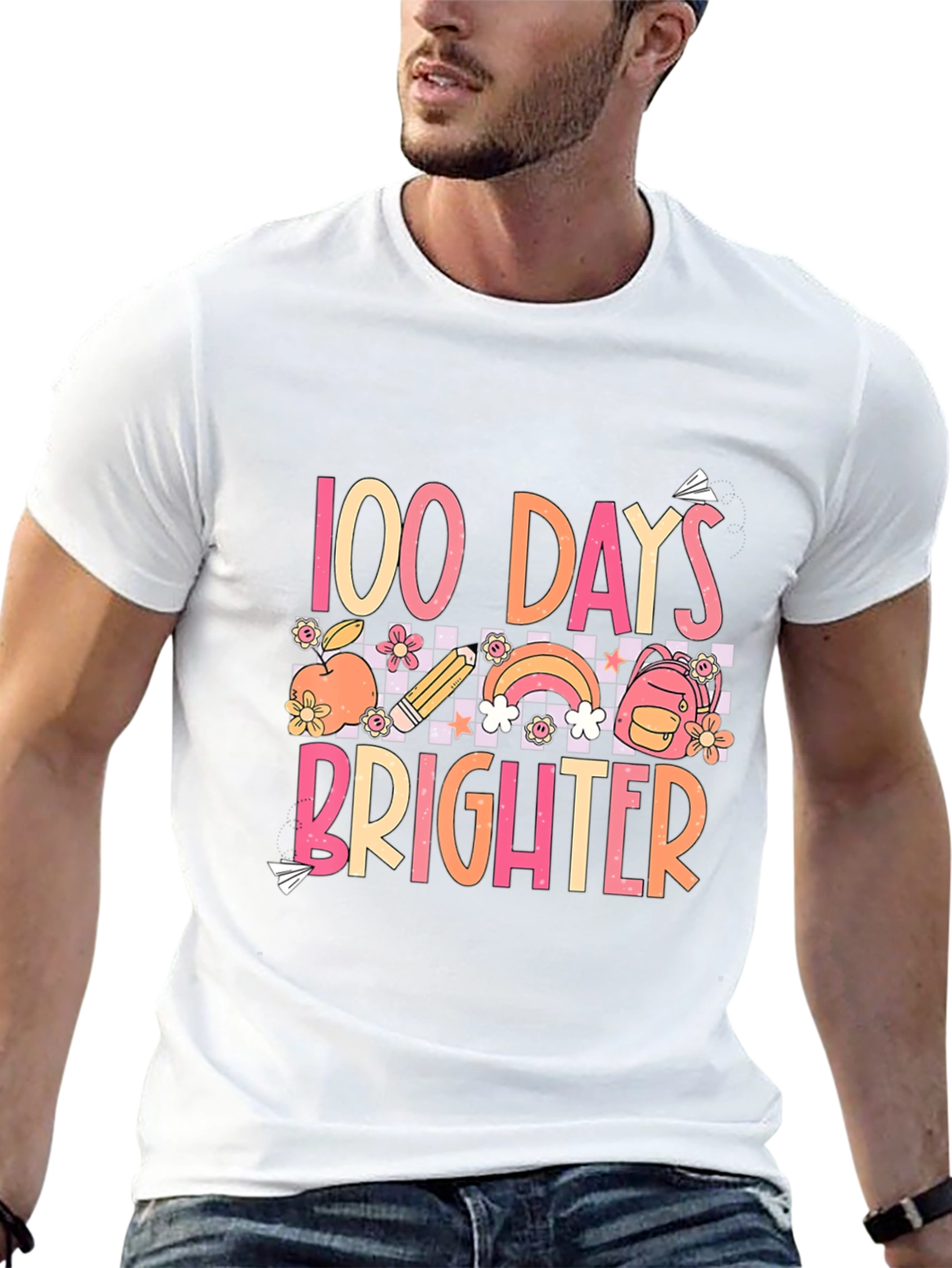 100 Days Brighter Graphic Tee