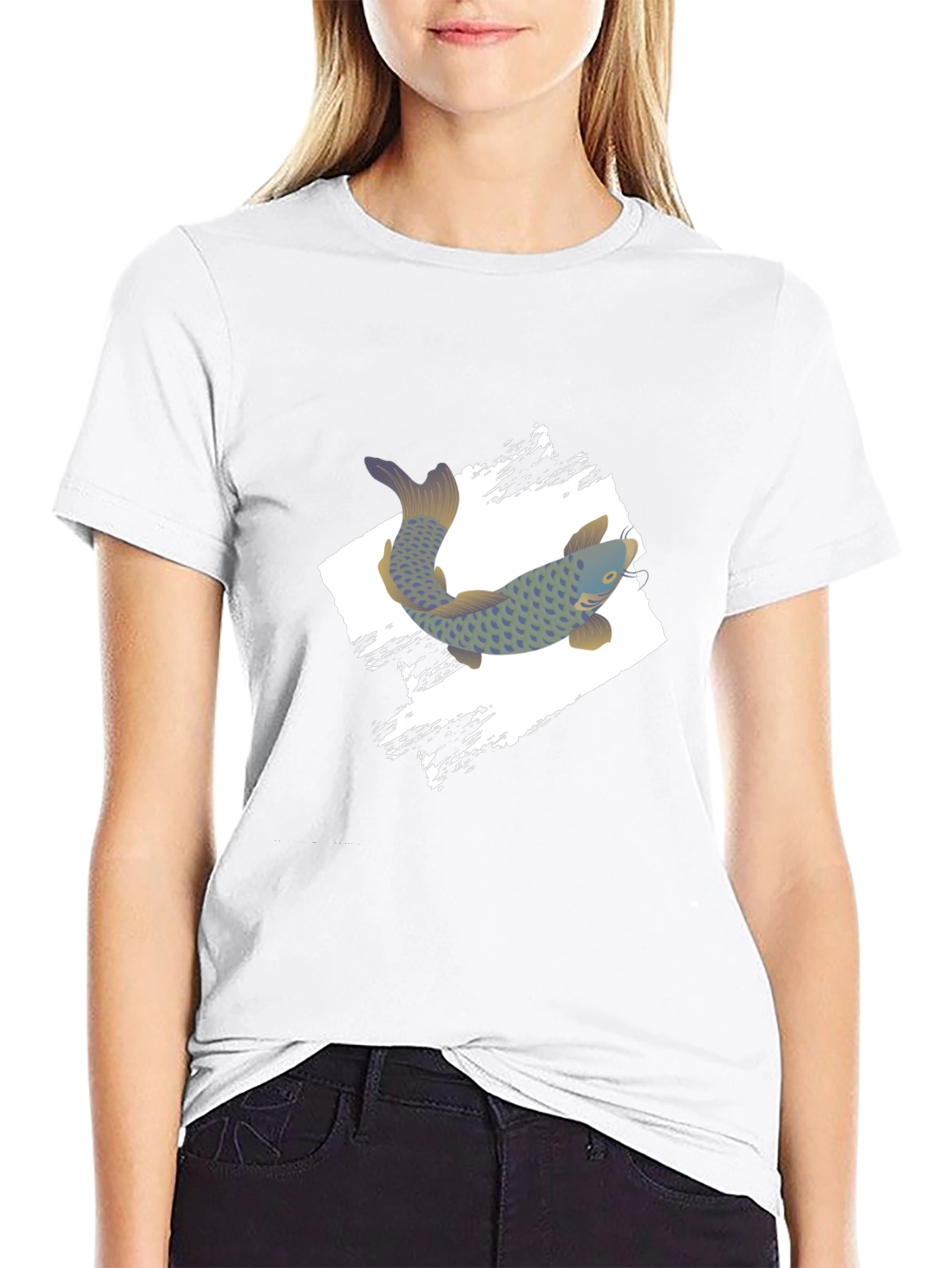 Koi Fish Graphic Tee - Unique Design