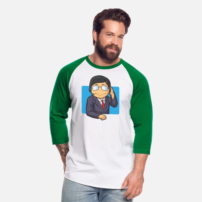 Call Center Worker Man