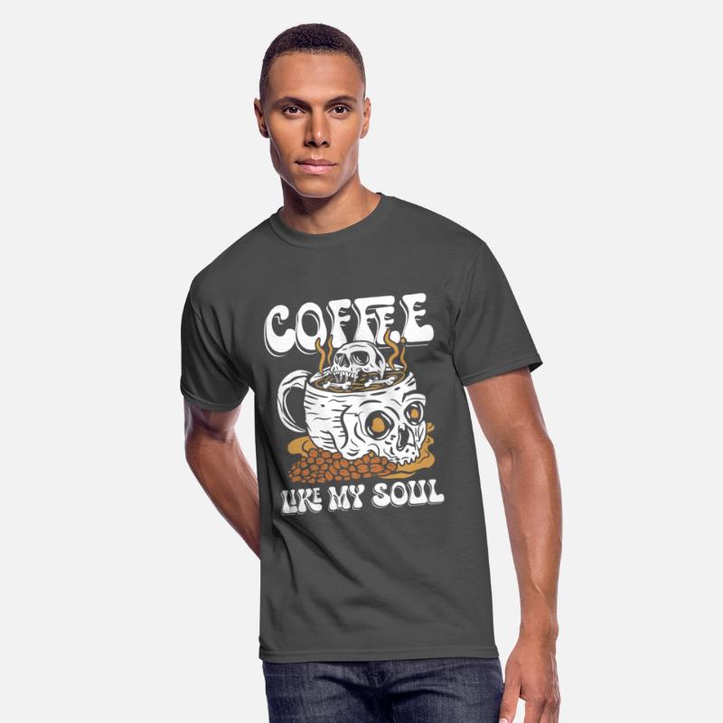 Coffee like my soul | restlessness skull