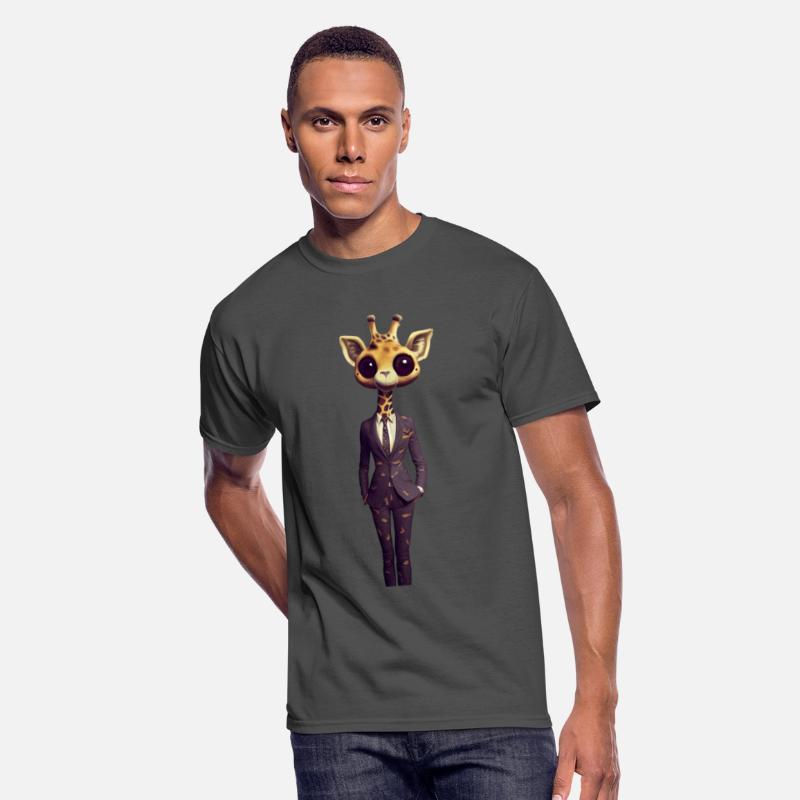 CoolNimals cute female Giraffe wearing a suit