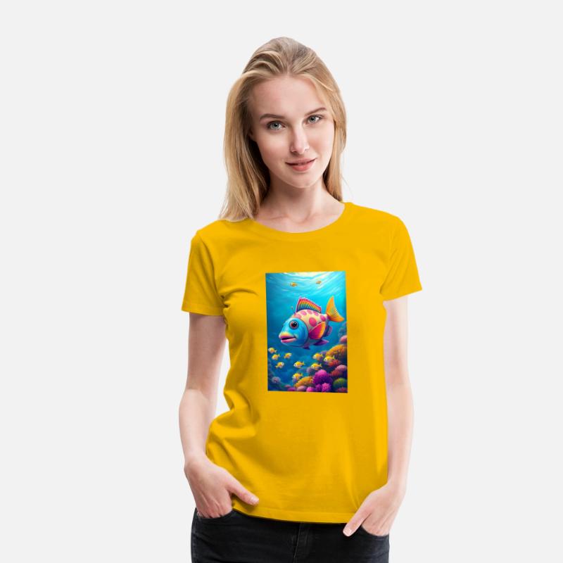 Cute tropical fish